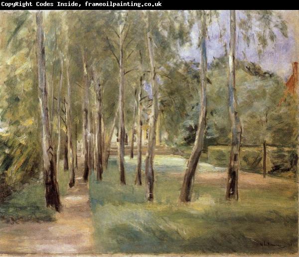Max Liebermann The Birch-Lined Avenue in the Wannsee Garden Facing West